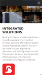 Mobile Screenshot of buntingarchitecturalmetals.com